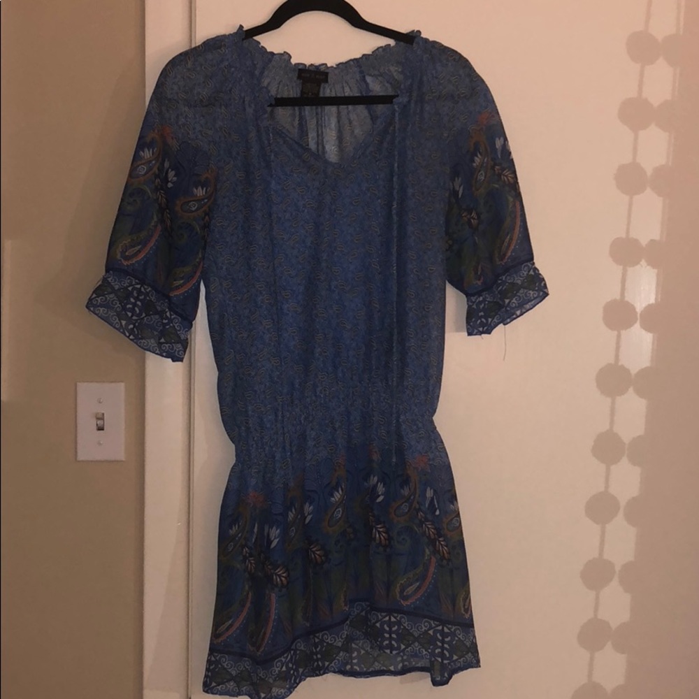 Short sleeved sun dress